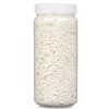 Decorative Stones Gift Decor White 2 - 5 mm 700 g 6,2 x 15,3 x 6,2 cm 6,5 x 15,8 x 6,5 cm (12 Units)