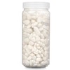 Decorative Stones Gift Decor White 8 - 15 mm 700 g 6,2 x 15,3 x 6,2 cm 6,5 x 15,8 x 6,5 cm (12 Units)