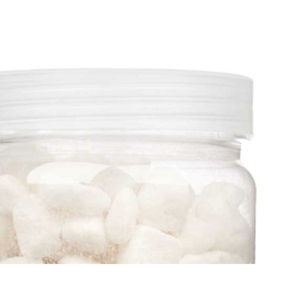 Dekoratyviniai akmenys Gift Decor Balta 8 - 15 mm 700 g 6,2 x 15,3 x 6,2 cm 6,5 x 15,8 x 6,5 cm (12 vnt.)
