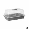 Siltumnīca Ibergarden Pelēks Caurspīdīgs Plastmasa 38,4 x 17,5 x 24,7 cm 38,4 x 18 x 24 cm (8 gb.)