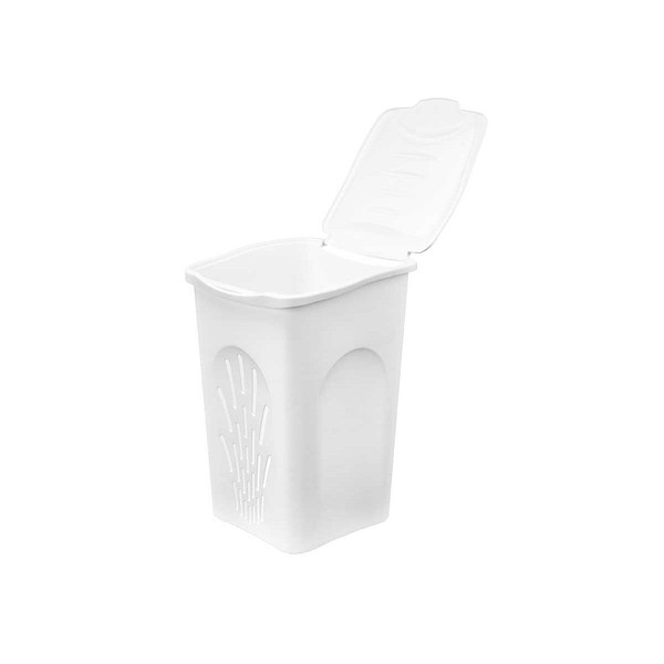 Бельевая корзина Stefanplast Белый Пластик 50 L 37 x 56 x 39 cm (6 штук)