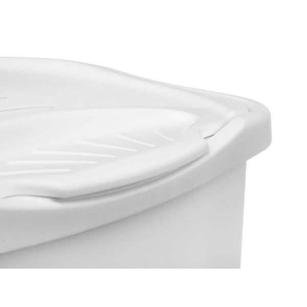 Бельевая корзина Stefanplast Белый Пластик 50 L 37 x 56 x 39 cm (6 штук)