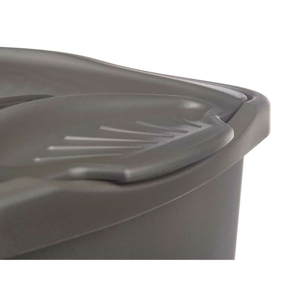 Бельевая корзина Stefanplast Антрацитный Пластик 50 L 37 x 56 x 39 cm 37 x 56 x 38,5 cm (6 штук)