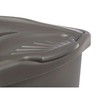 Laundry basket Stefanplast Anthracite Plastic 50 L 37 x 56 x 39 cm 37 x 56 x 38,5 cm (6 Units)