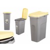 Roskasanko Stefanplast Keltainen Harmaa Muovinen 25 L (6 osaa)