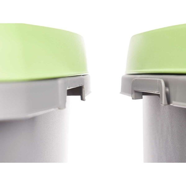 Roskasanko Stefanplast Vihreä Harmaa Muovinen 25 L (6 osaa)