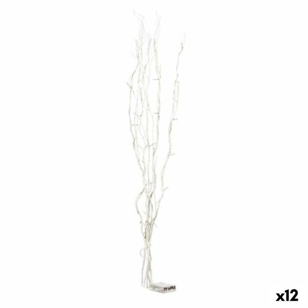 Buķetes Gift Decor Balts Koks 20 x 90 x 6 cm LED Licht (12 gb.)