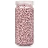 Декоративные камни Gift Decor Розовый 2 - 5 mm 700 g 6,5 x 15,5 x 6,5 cm 6,2 x 15,3 x 6,2 cm (12 штук)
