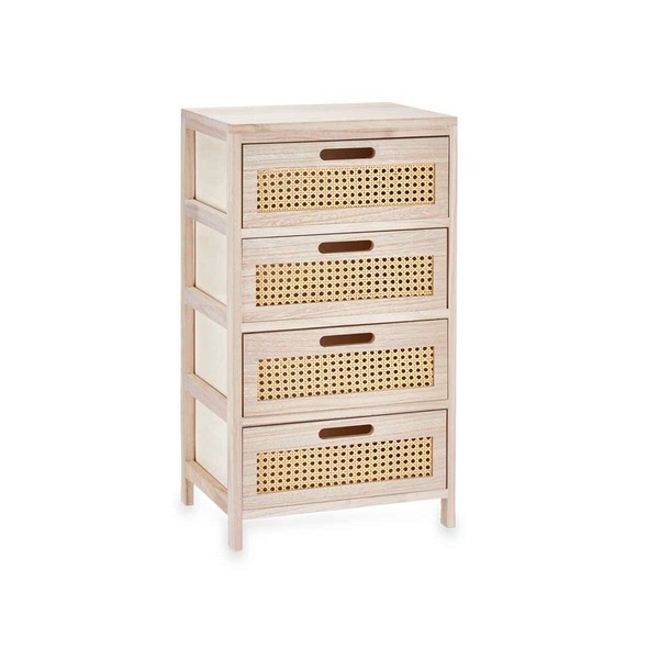 Kumode Gift Decor Rattan Dabisks 40 x 73 x 29 cm 40 x 70 x 29 cm 4 atvilktnes