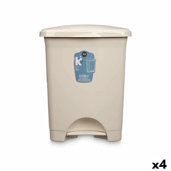 Poljinsanko Beige Muovinen 30 L (4 osaa)