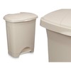 Atkritumu tvertne ar pedāli Bēšs Plastmasa 30 L (4 gb.)