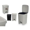 Rubbish bin Stefanplast Light grey Plastic 20 L (6 Units)