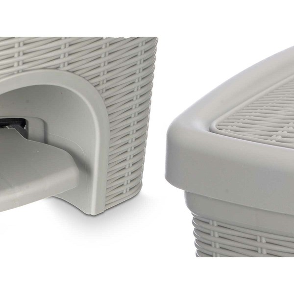 Rubbish bin Stefanplast Light grey Plastic 20 L (6 Units)