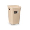 Tvertnes konteiners Stefanplast Krēmkrāsa Plastmasa 50 L 36 x 54,5 x 38 cm (6 gb.)