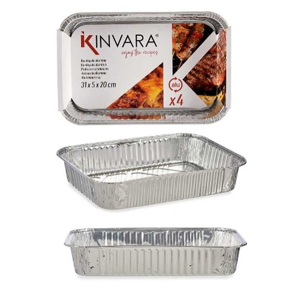 Padėklų rinkinys Kinvara 12 vnt. 4 Dalys