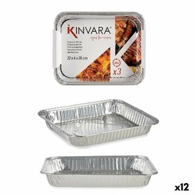 Padėklų rinkinys Kinvara 12 vnt. 3 Dalys