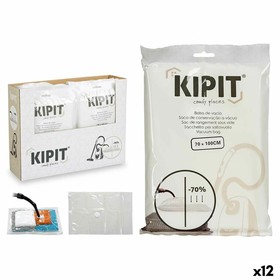 Vacuum Bags Kipit Transparent Plastic 20 x 30 x 3 cm 70 x 100 cm (12 Units)