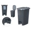 Pedal bin Anthracite Plastic 25 L (6 Units)