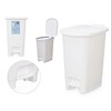 Pedal bin White Plastic 25 L (6 Units)