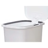 Pedal bin White Plastic 25 L (6 Units)