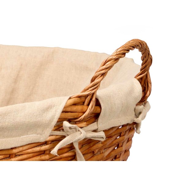 Kori Kipit Luonnollinen Polyesteri korihuonekalut Kangas 50 % puuvillaa (6 osaa)