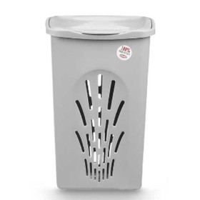 Laundry basket Stefanplast Grey Plastic 50 L 37 x 56 x 39 cm (6 Units)