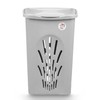 Бельевая корзина Stefanplast Серый Пластик 50 L 37 x 56 x 39 cm (6 штук)
