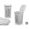 Skalbinių krepšys Stefanplast Pilka Plastmasinis 50 L 37 x 56 x 39 cm (6 vnt.)