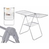 Folding clothes line Grey Metal 136,5 x 59 x 93,5 cm (4 Units)