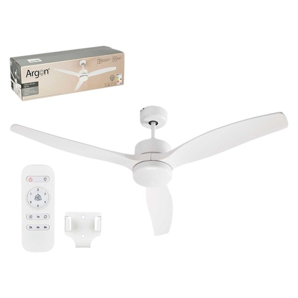 Plafondventilator met licht Argon Balts 40 W Ø 132 cm
