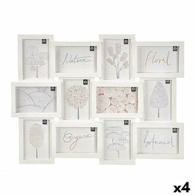 Foto rāmīši stiprināšanai pie sienas Gift Decor Balts polipropilēns (4 gb.)