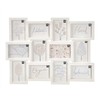 Wall photo frame Gift Decor White polypropylene (4 Units)