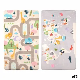 Детский коврик Gift Decor Животные 140 x 0,6 x 80 cm Разноцветный (12 штук)