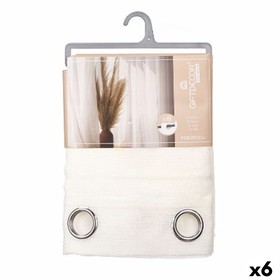 Verho Gift Decor Valkoinen 140 x 260 cm (6 osaa)