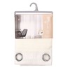 Verho Gift Decor Valkoinen 140 x 260 cm Raidat (6 osaa)