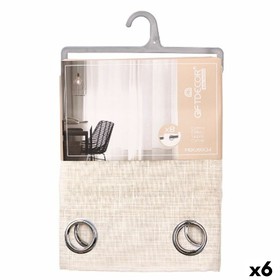 Verho Gift Decor Ruskea 140 x 260 cm Raidat (6 osaa)