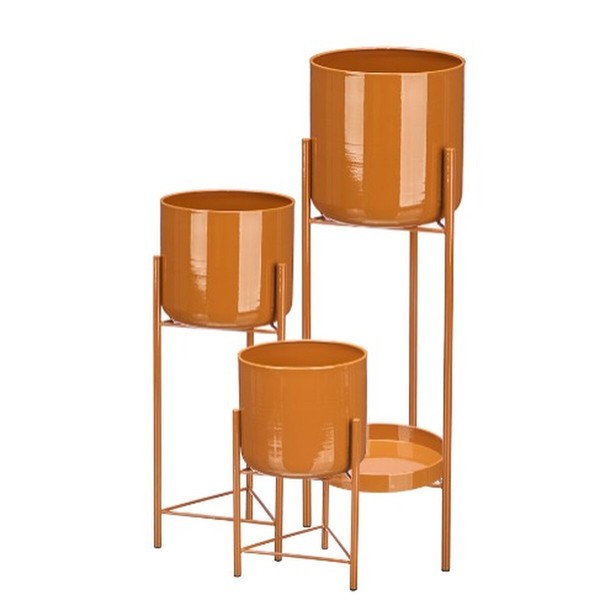 stādītāju komplekts Gift Decor Ķieģelis Dzelzs 3 Daudzums (2 gb.)