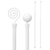 Užuolaidų juosta Gift Decor Išlankstomas 160-320 cm (24 vnt.)