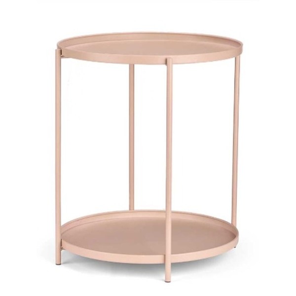 Side table Gift Decor Brown 47,5 x 47,5 x 53 cm