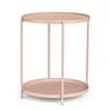 Side table Gift Decor Brown 47,5 x 47,5 x 53 cm