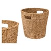 Basket Gift Decor Brown Marine algae (4 Units)