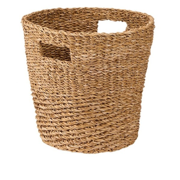 Basket Gift Decor Brown Marine algae (4 Units)