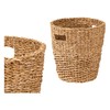 Basket Gift Decor Brown Marine algae (4 Units)