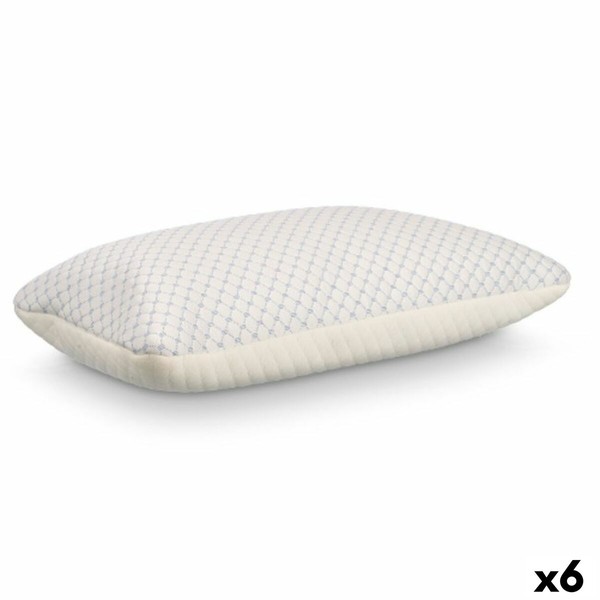 Viskoelastinė pagalvė Gift Decor Balta 70 x 15 x 40 cm Gaivinantis (6 vnt.)