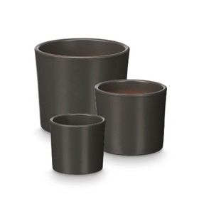 Katlu komplekts Ibergarden Antracīts Māls Ø 14 cm Ø 22 cm Ø 17 cm 3 Daudzums
