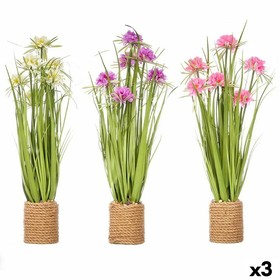 Dekoratīvs Augs Ibergarden Virve Plastmasa Stone 30 x 70 x 30 cm (3 gb.)