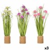 Decorative Plant Ibergarden Rope Plastic Stone 30 x 70 x 30 cm (3 Units)