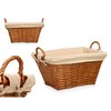 Multi-purpose basket Kipit Natural Polyester Cotton wicker (12 Units)