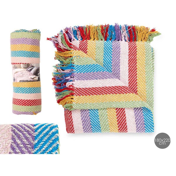 Daudzfunkcionāla šalle Gift Decor Daudzkrāsains 180 x 220 cm (3 gb.)