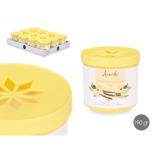 Air Freshener Acorde Vanilla 190 g (12 Units)